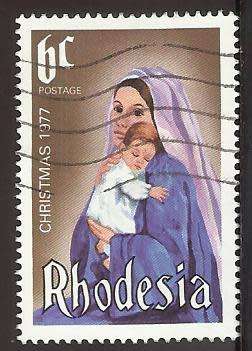 1977 RHODESIA CHRISTMAS
