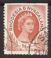 1954 RHODESIA AND NYASALAND QUEEN ELIZABETH