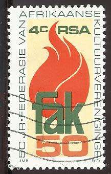 1979 SOUTH AFRICA THE 50TH ANNIVERSARY OF F.A.K