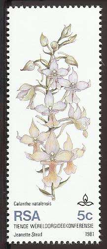 1981 SOUTH AFRICA THE 10TH WORLD ORCHID CONFERENCE