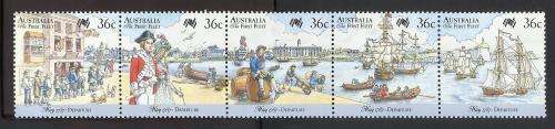 1987 AUSTRALIA FIRST FLEET ARRIVING FROM PORTSMOUTH