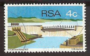 1972 SOUTH AFRICA OPENING OF HENDRIK VERWOERD DAM