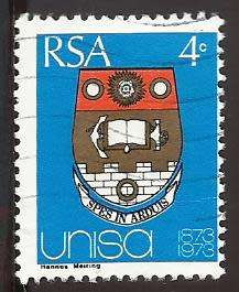 1973 SOUTH AFRICA THE 100TH ANNIVERSARY OF THE UNIVERSITY