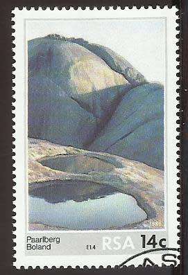 1986 SOUTH AFRICA ROCK FORMATIONS