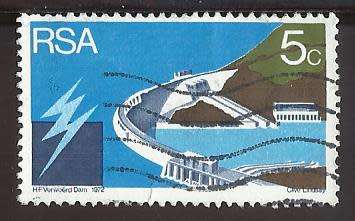 1972 SOUTH AFRICA OPENING OF HENDRIK VERWOERD DAM