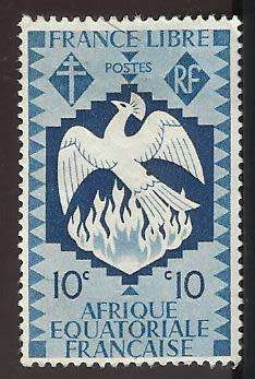 1941 FRENCH EQUATORIAL AFRICA PHOENIX