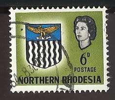 1963 NORTHERN RHODESIA COAT OF ARMS