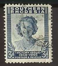1947 SOUTHERN RHODESIA END OF WORLD WAR II