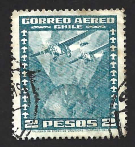 1934-52 CHILE AIRMAIL