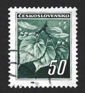 1945 CZECHOSLOVAKIA LIME TWIG