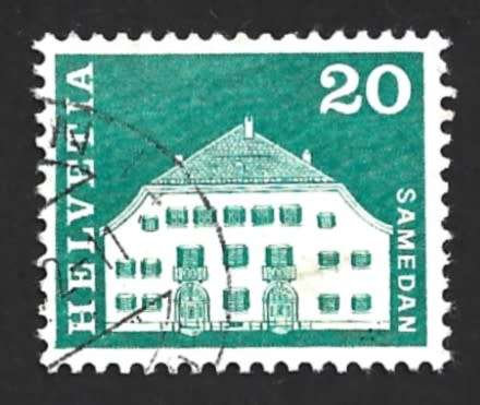 1968 SWITZERLAND DEFINITIVE ISSUES