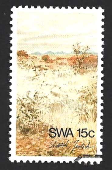 1973 SOUTH WEST AFRICA PAINTINGS