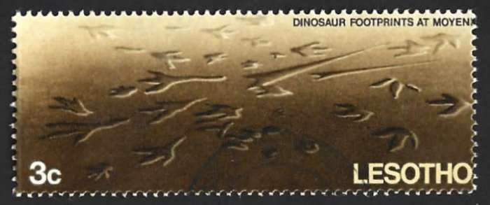 1970 LESOTHO PREHISTORIC ANIMALS
