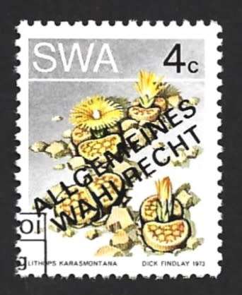 1978 SOUTH WEST AFRICA UNIVERSAL SUFFRAGE