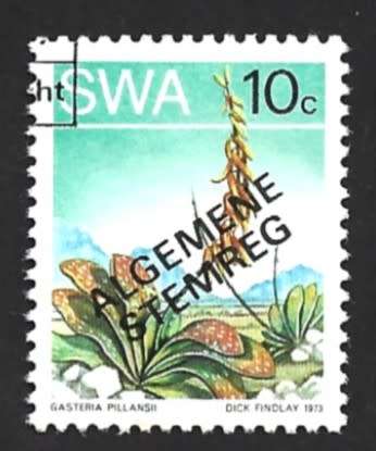 1978 SOUTH WEST AFRICA UNIVERSAL SUFFRAGE