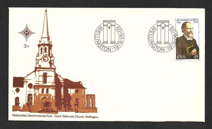 1978 SOUTH AFRICA THE 150TH ANNIVERSARY OF THE BIRTH OF DR. ANDREW MURRAY