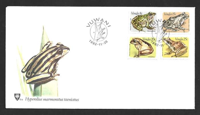 1982 VENDA ANIMAL FROGS