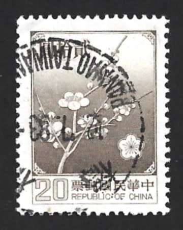 1979 TAIWAN FLOWER