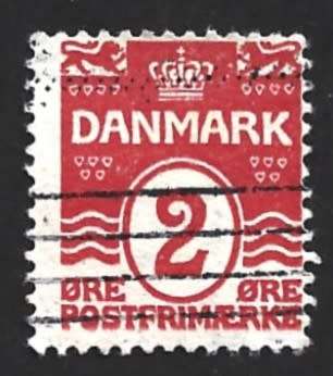 1905-06 DENMARK NUMERAL