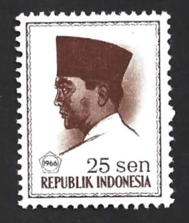 1966 INDONESIA PRES. SUKARNO