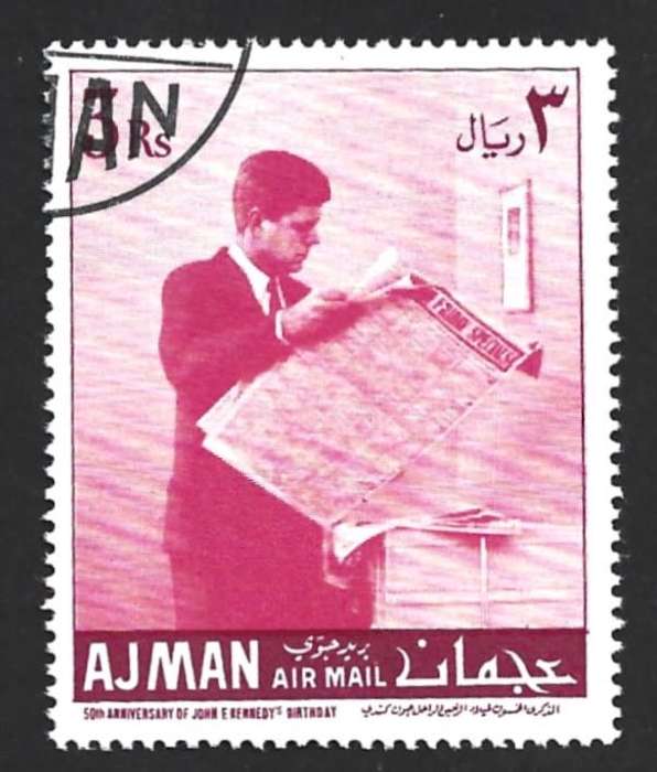 1967 AJMAN JOHN F KENNEDY