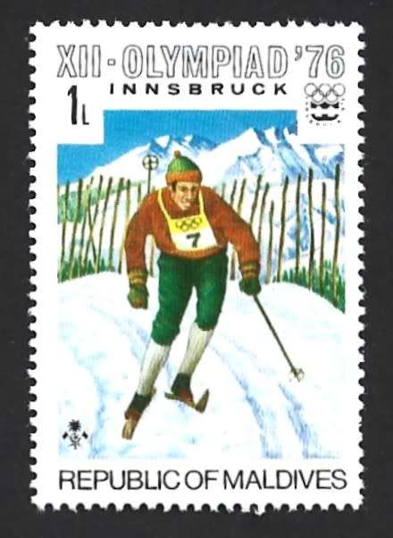 1976 MALDIVES WINTER OLYMPIC GAMES