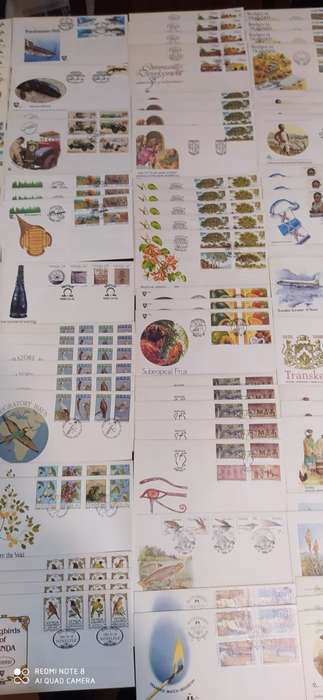 171 Venda and Transkei Covers. Please read description