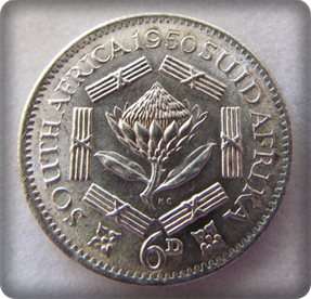 ** STUNNING UNC ** 1950 6 PENCE !! STARTING @ R1