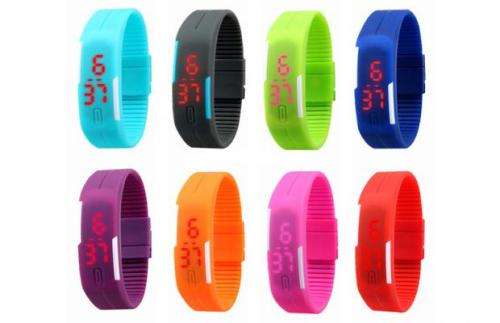 Ultra Thin LED Watch Unisex Digital Sports Watch