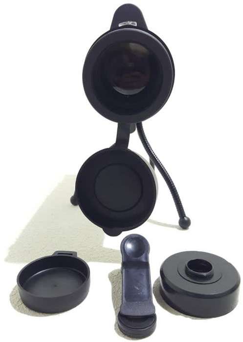 Mobile Scope - Cell Phone Spotting Scope - Dual Spotting Scope With Cellphone Mount