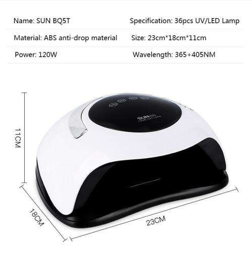 120W Nail Lamp UV Lamp For  Light