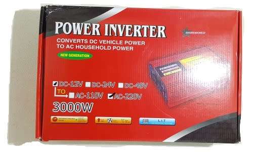 3000W Inverter - DC to AC 3000W Modified Sine Wave Power Inverter