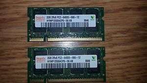 hynix ddr2 pc2-6400s 800mhz laptopmemory