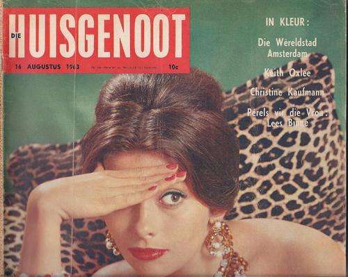 SKAARS HUISGENOOT  - 16 AUGUSTUS 1963