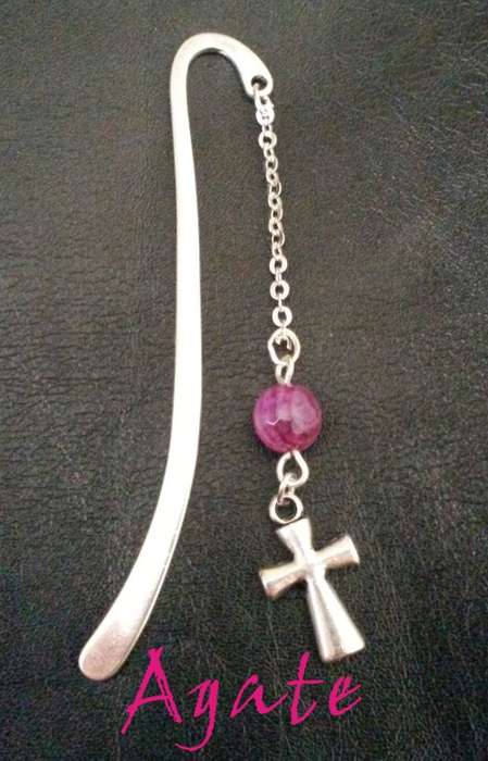 Healing Gemstone Agate Bookmark