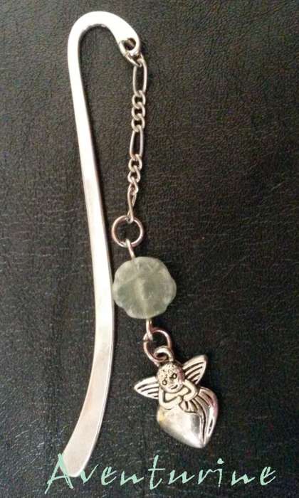 Healing Gemstone Aventurine Bookmark