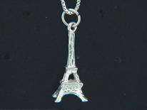 Paris Tower Charm in Silver
