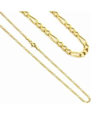 9ct Yellow Gold 50cm Figaro Chain