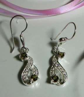 925 Sterling Silver CubicZirconia Earrings