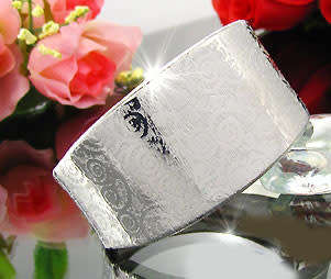Silvertone Clip on Bangle