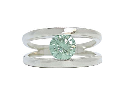 **CD DESIGNER JEWELRY** 1.046 ct Moissanite Ring in 925 Sterling Silver