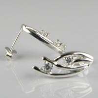 **GORGEOUS**925 Sterling Silver** STUNNING CZ Earrings**