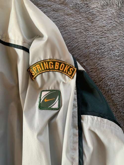 Springbok rugby player issue rain jacket and matching pants - Nike - Size (jacket xxxl, pants XXL)