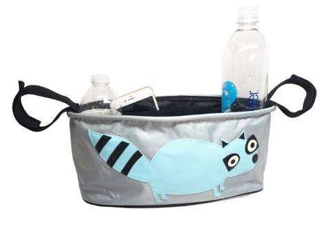 Baby Stroller Pram Organizer Bag Basket Storage Diapers/ Nappies with Cup/ Bottle Holder