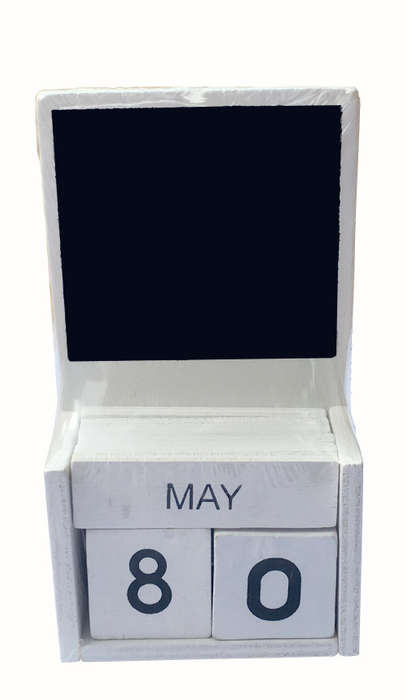 NEW Wooden Blocks Table Calendar