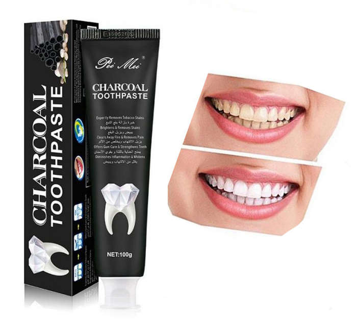 3D Teeth Whitening 100% Charcoal Toothpaste