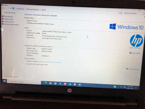 HP 15.6" HD Touch-Screen Laptop Notebook, Intel i3-5010U @2.10GHz,  6GB DDR4, 1TB HDD, Win 10