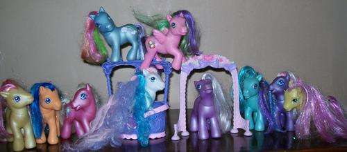 10 x Genuine My Little Ponies