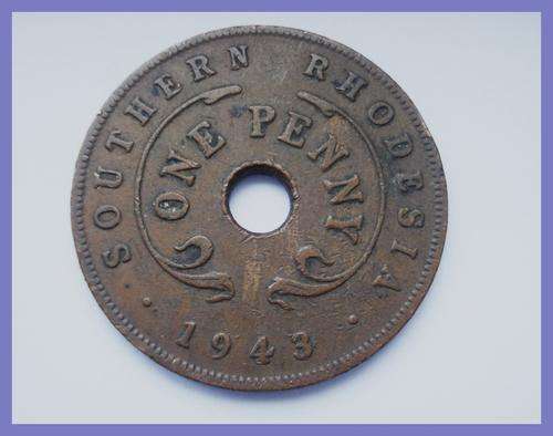 1943    SOUTHERN RHODESIAN PENNY