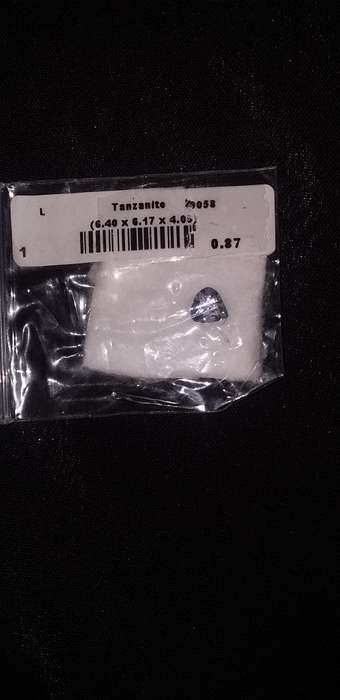 TANZANITE 0.87ct